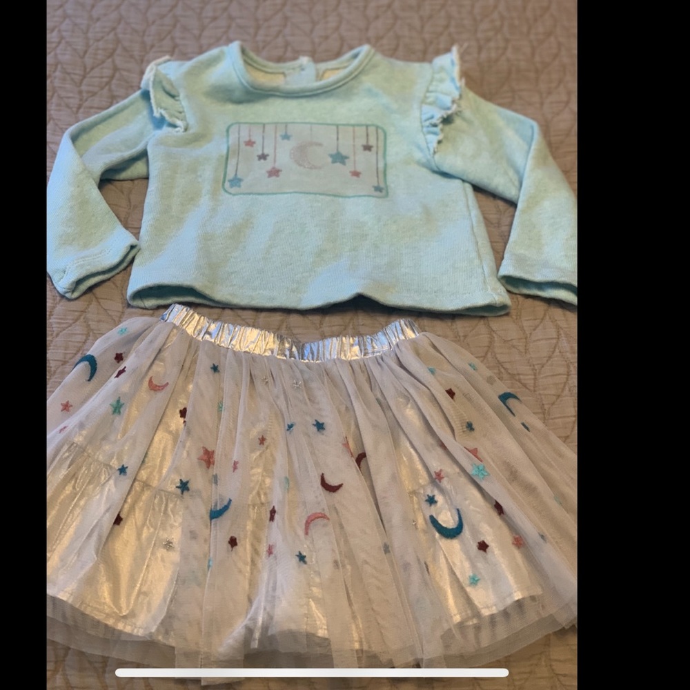 🔥3 Day Price Drop 🔥 Peek Essential Shirt and Skirt Set